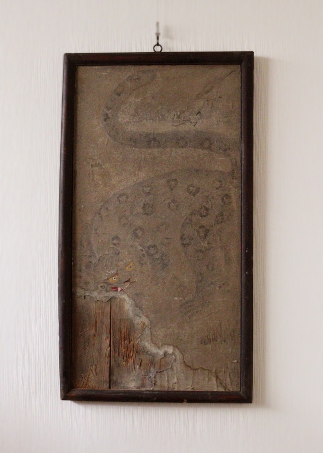 李朝民画 [虎] 李朝 韓国骨董 韓国アンティーク 李朝民画 李朝工藝 絵画Antique Sam's Collection