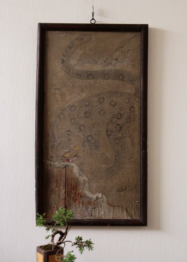 李朝民画 [虎] 李朝 韓国骨董 韓国アンティーク 李朝民画 李朝工藝 絵画Antique Sam's Collection